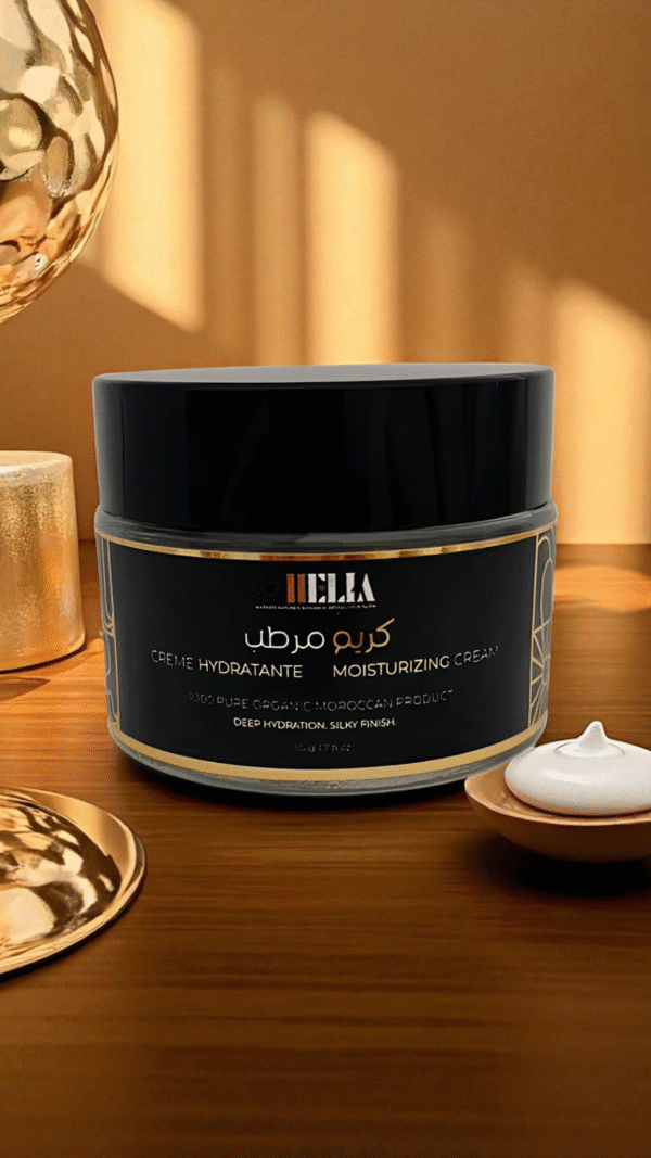 crème hydratante à l'argan