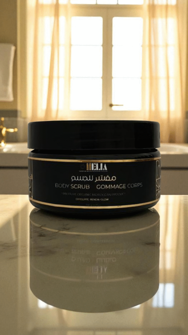 gommage corporel à l'argan
