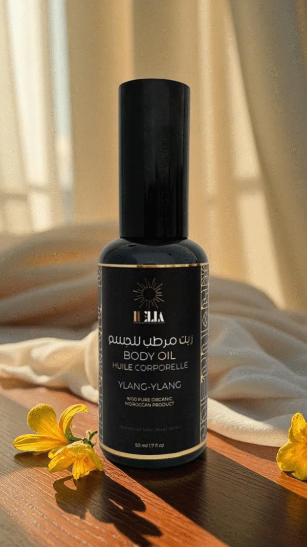 Huile corporelle argan & ylang ylang – harmonie & douceur sensorielle