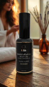 Huile corporelle argan & ylang ylang – harmonie & douceur sensorielle